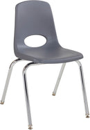 18" Stack Chair with Swivel Glides