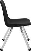 14" Stack Chair with Ball Glides