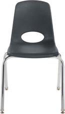 18" Stack Chair with Swivel Glides