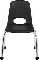14" Stack Chair with Ball Glides