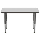 24" x 48" Rectangle T-Mold Activity Table