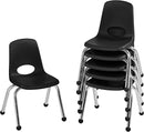 14" Stack Chair with Ball Glides
