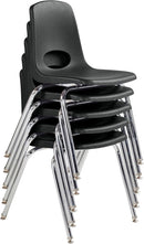 18" Stack Chair with Swivel Glides