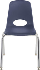 18" Stack Chair with Swivel Glides