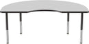 48" x 72" Kidney T-Mold Dry-Erase Activity Table
