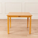 30in Square Hardwood Table with 22in Legs - ELR-072_ENV_1