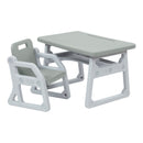 Toddler Plus Desk and Chair, 2-Piece - ELR-14421-GYLG_MAIN