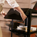 AV Presentation Cart Stand with Drop Leaves - ELR-3004_ENV_2
