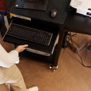 AV Presentation Cart Stand with Drop Leaves - ELR-3004_ENV_5
