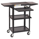 AV Presentation Cart Stand with Drop Leaves - ELR-3004_MAIN