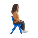 12in Plastic School Stack Chair, 10-Piece - ELR-3012-BL_LIFE_2