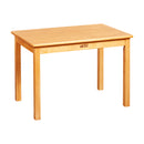 24in x 36in Rectangular Hardwood Table with 24in Legs and Two 14in Chairs - ELR-7121-HY_ALT_1