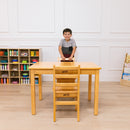 24in x 36in Rectangular Hardwood Table with 24in Legs and Two 14in Chairs - ELR-7121-HY_ENV_2