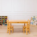 24in x 36in Rectangular Hardwood Table with 24in Legs and Two 14in Chairs - ELR-7121-HY_ENV_3