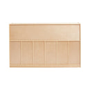 30 Cubby Storage Cabinet, Eco-Friendly Birch Plywood Storage with 30 Bins