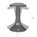 ACE Active Core Engagement Wobble Stool, Portable Flexible Seating, 20in Seat Height