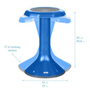 ACE Active Core Engagement Wobble Stool, Portable Flexible Seating, 20in Seat Height