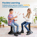 ACE Active Core Engagement Wobble Stool, Portable Flexible Seating, 18in Seat Height