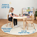 Bentwood Chairs, Classroom Seating, 2-Pack