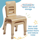 Bentwood Chairs, Classroom Seating, 2-Pack