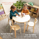 Bentwood Table and Curved Back Chair Set,Â Premium Kids Wooden Furniture