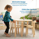 Bentwood Table and Curved Back Chair Set,Â Premium Kids Wooden Furniture