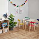 Bentwood Table and Curved Back Chair Set,Â Premium Kids Wooden Furniture