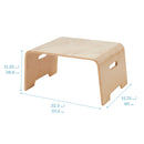 Bentwood Lap Desk, Children's Wood Portable Activity Table