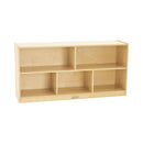 Birch Compartment Storage Cabinet