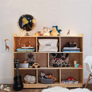 Birch Compartment Storage Cabinet