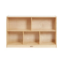 Birch Compartment Storage Cabinet