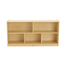 Birch Compartment Storage Cabinet