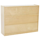 Birch Compartment Storage Cabinet