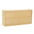 Birch Compartment Storage Cabinet