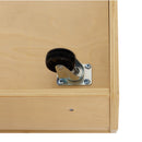 Birch Compartment Storage Cabinet