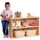 Birch Streamline Storage Cabinet - Hardwood Classroom & Home Storage Solution for Kids