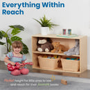 Birch Streamline Storage Cabinet - Hardwood Classroom & Home Storage Solution for Kids