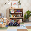 Birch Streamline Storage Cabinet - Hardwood Classroom & Home Storage Solution for Kids