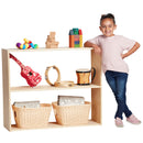 Armoire de rangement profilée en bouleau – Solution de rangement en bois dur pour la salle de classe et la maison des enfants