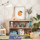 Armoire de rangement profilée en bouleau – Solution de rangement en bois dur pour la salle de classe et la maison des enfants