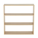 Armoire de rangement profilée en bouleau – Solution de rangement en bois dur pour la salle de classe et la maison des enfants