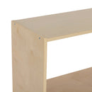 Armoire de rangement profilée en bouleau – Solution de rangement en bois dur pour la salle de classe et la maison des enfants