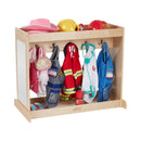 Birch Streamline Toddler Dress-Up Island, Dress-Up Storage Organizer with Mirrors