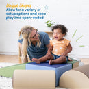 Climb and Crawl Activity Playset, Lightweight Foam Shapes, Soft Buidling Blocks, 5-Piece