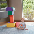 Climb and Crawl Activity Playset, Lightweight Foam Shapes, Soft Buidling Blocks, 5-Piece