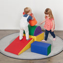 Climb and Crawl Activity Playset, Lightweight Foam Shapes, Soft Buidling Blocks, 5-Piece