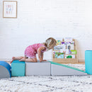 Climb and Crawl Activity Playset, Lightweight Foam Shapes, Soft Buidling Blocks, 5-Piece