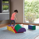 Climb and Crawl Activity Playset, Lightweight Foam Shapes, Soft Buidling Blocks, 5-Piece