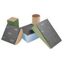 Climb and Crawl Activity Playset, Lightweight Foam Shapes, Soft Buidling Blocks, 5-Piece