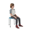 Daisy Stackable Stool Set, Colorful Flexible Seating, 17in Seat Height, 8-Piece